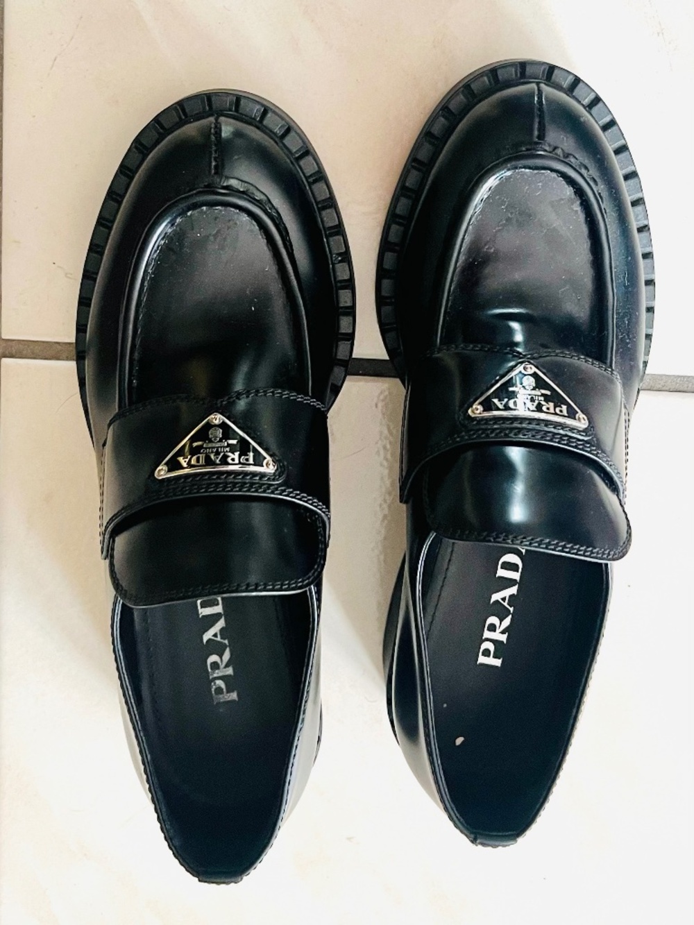 Authentic Prada loafers
